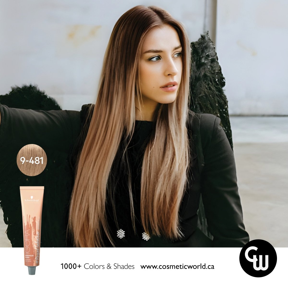 SCHWARZKOPF - IGORA ROYAL_Igora Royal Takeover 9 - 481 Extra Light Blonde Beige Red Cendre_Cosmetic World
