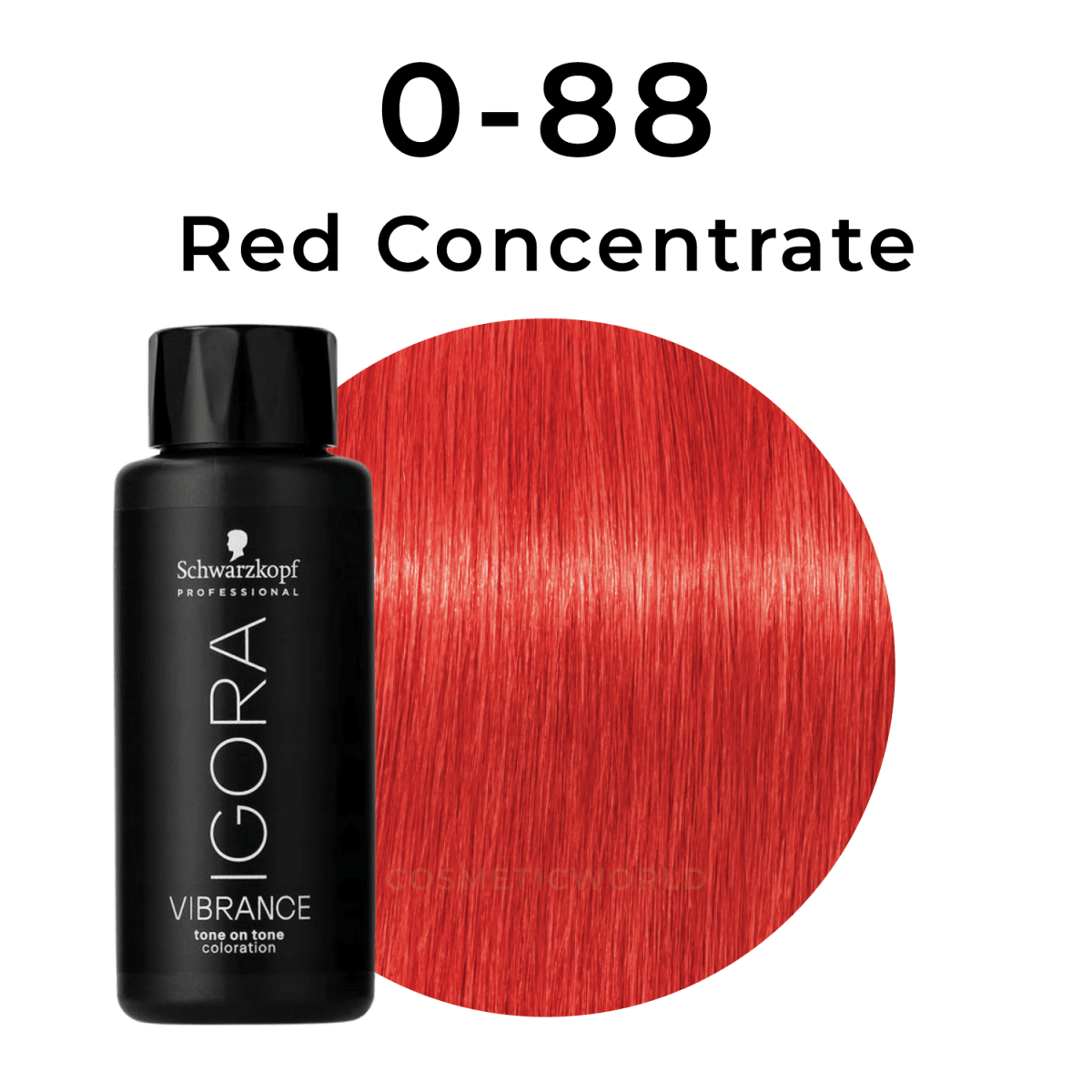 Schwarzkopf - Igora Vibrance_Igora Vibrance 0-88 Red Concentrate_Cosmetic World