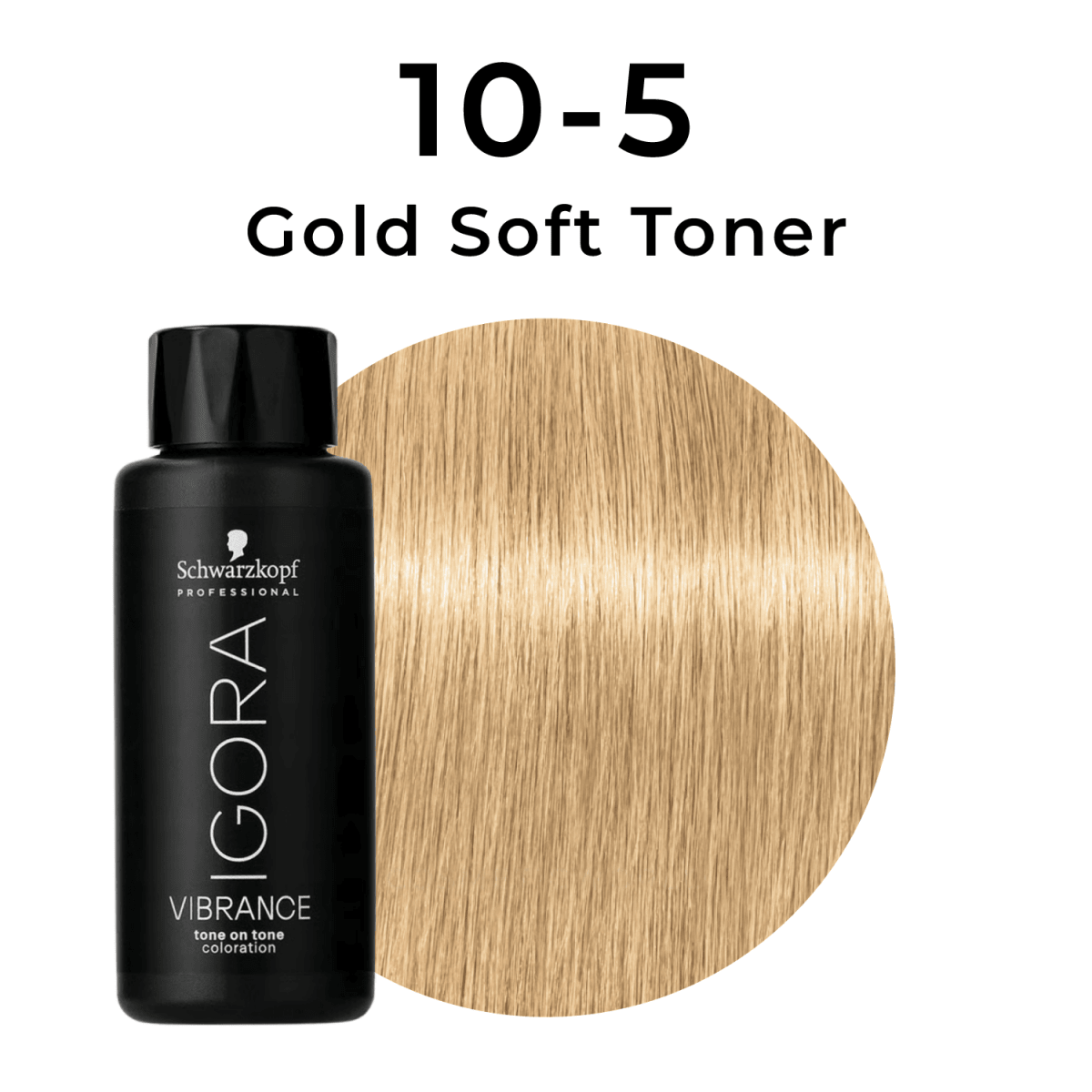 Schwarzkopf - Igora Vibrance_Igora Vibrance 10-5 Gold Soft Toner_Cosmetic World