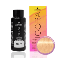 Thumbnail for SCHWARZKOPF - IGORA VIBRANCE_Igora Vibrance 10 - 51 Gold Cendre Soft Toner_Cosmetic World