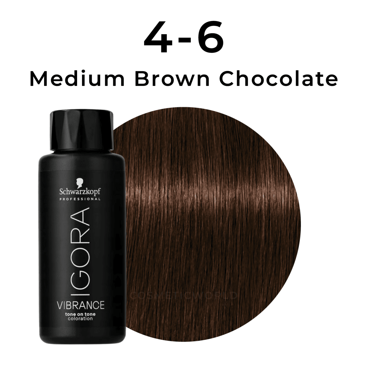 Schwarzkopf - Igora Vibrance_Igora Vibrance 4-6 Medium Brown Chocolate_Cosmetic World
