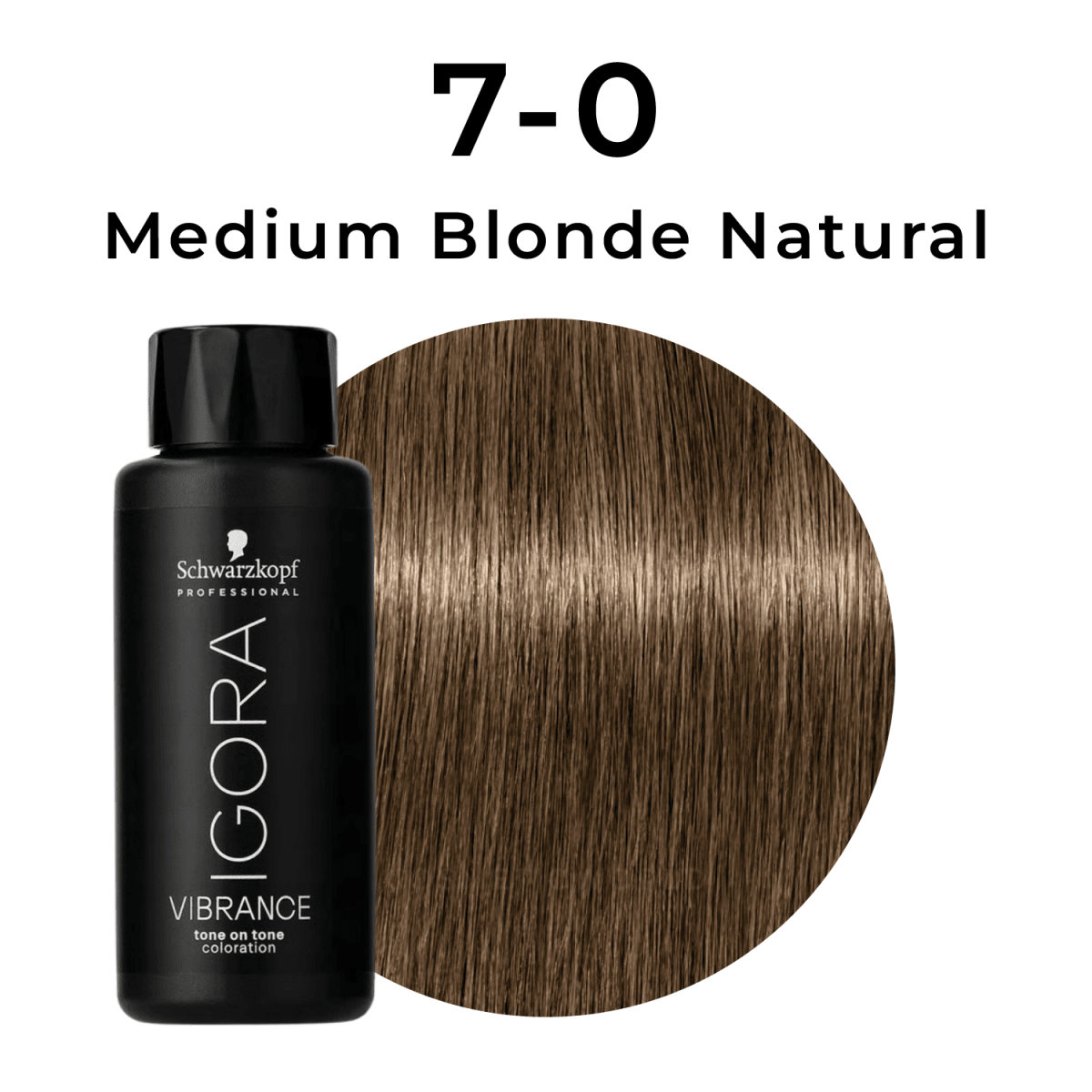 Schwarzkopf - Igora Vibrance_Igora Vibrance 7-0 Medium Blonde Natural_Cosmetic World