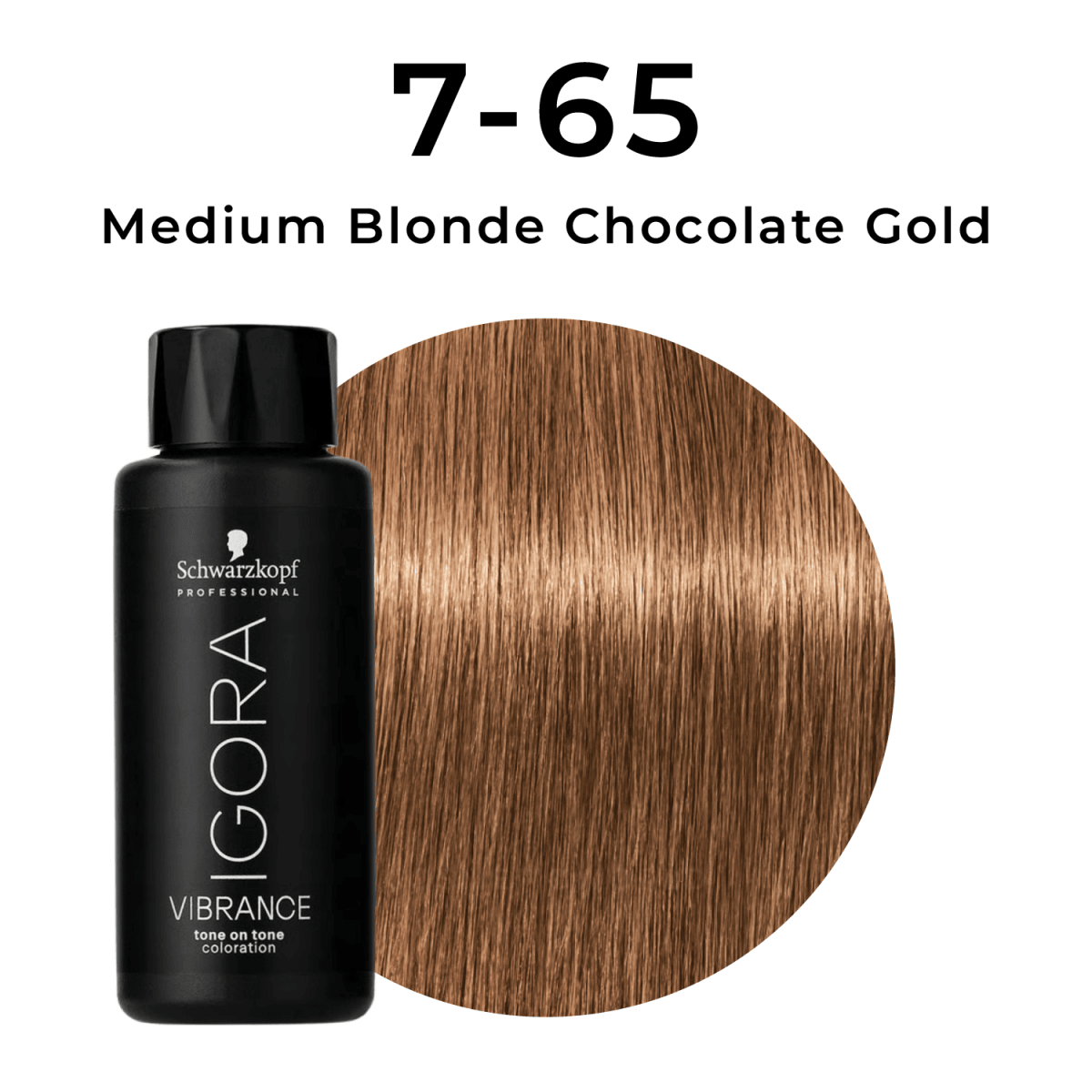 Schwarzkopf - Igora Vibrance_Igora Vibrance 7-65 Medium Blonde Chocolate Gold_Cosmetic World