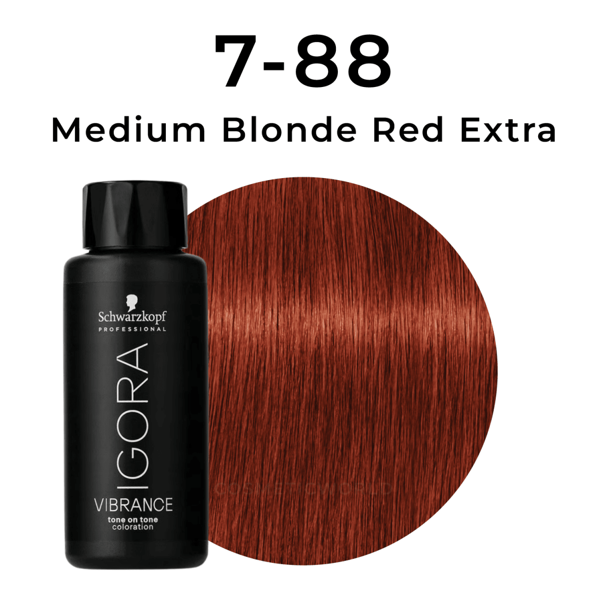 Schwarzkopf - Igora Vibrance_Igora Vibrance 7-88 Medium Blonde Red Extra_Cosmetic World