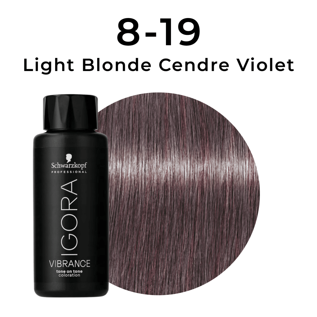 Schwarzkopf - Igora Vibrance_Igora Vibrance 8-19 Light Blonde Cendre Violet_Cosmetic World