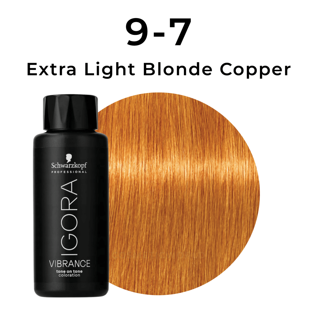 Schwarzkopf - Igora Vibrance_Igora Vibrance 9-7 Extra Light Blonde Copper_Cosmetic World
