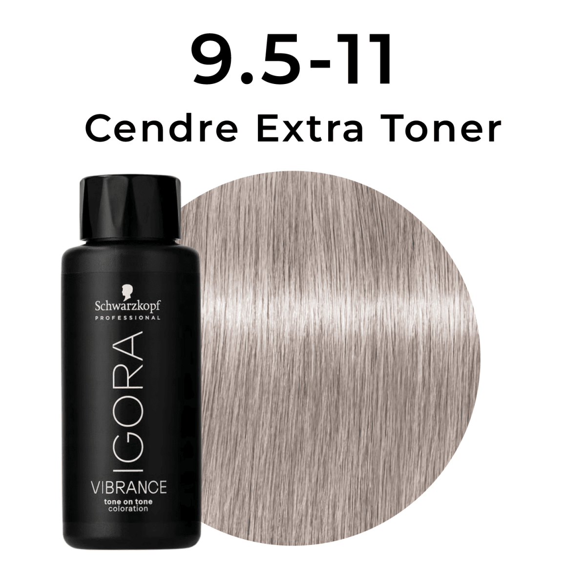 Schwarzkopf - Igora Vibrance_Igora Vibrance 9.5-11 Cendre Extra Toner_Cosmetic World