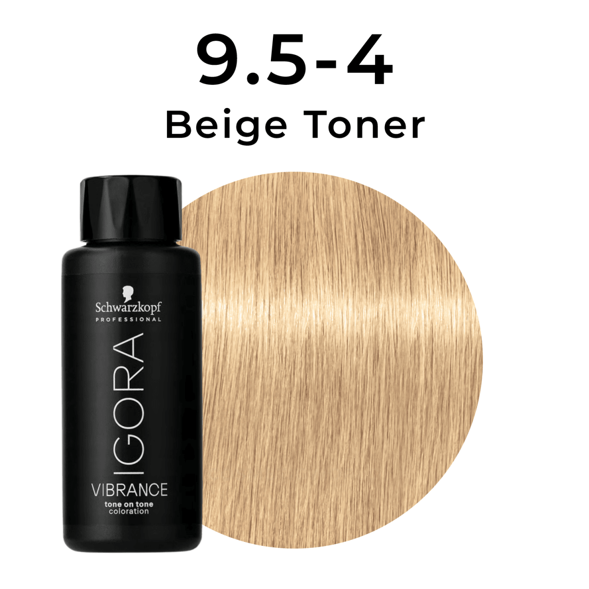 Schwarzkopf - Igora Vibrance_Igora Vibrance 9.5-4 Beige Toner_Cosmetic World