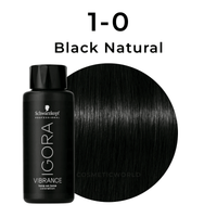 Thumbnail for Schwarzkopf - Igora Vibrance_Vibrance 1-0 Black Natural_Cosmetic World