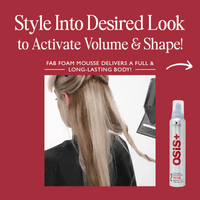 Thumbnail for SCHWARZKOPF - OSIS+_OSiS+ 2 Fab Foam Classic Hold Mousse_Cosmetic World