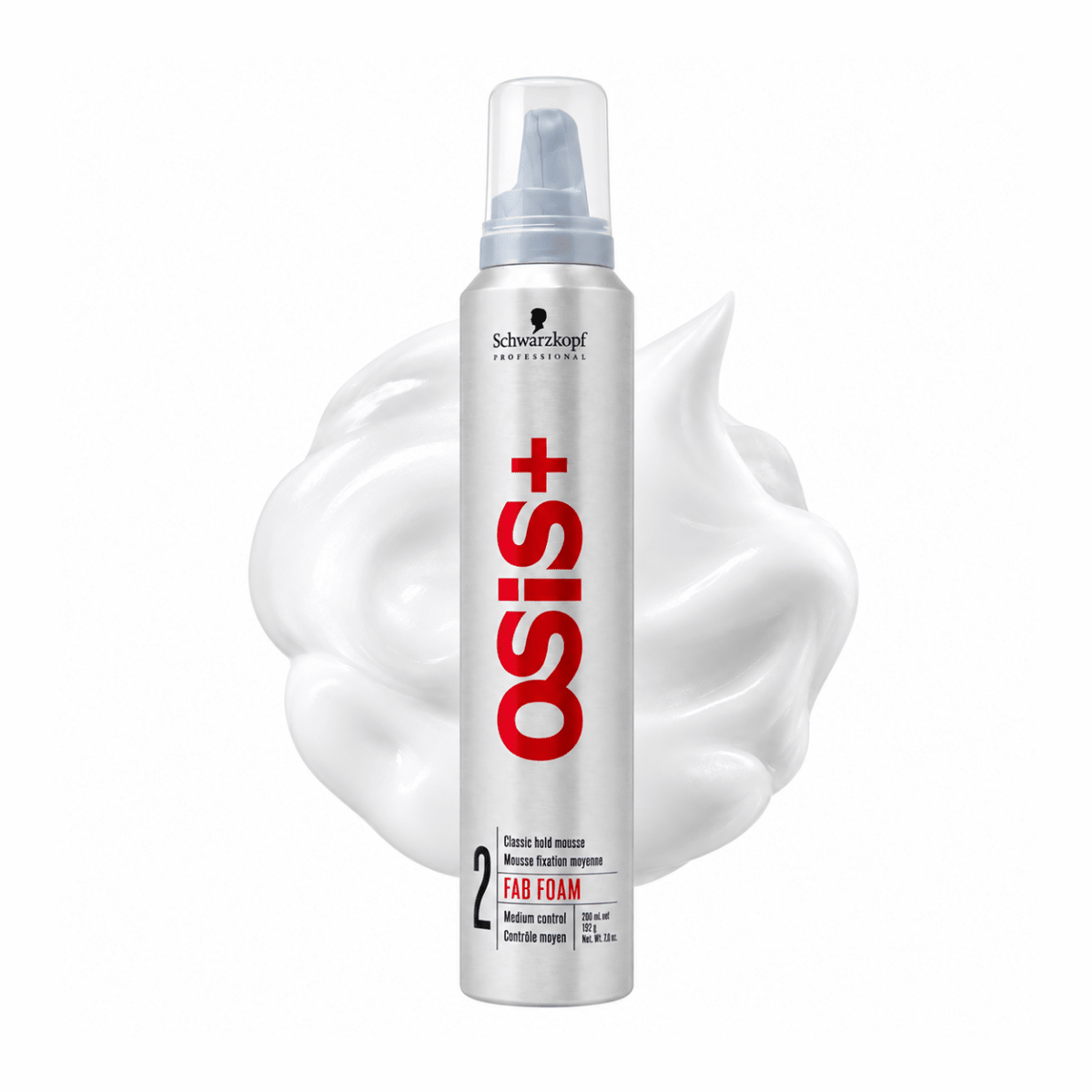 Schwarzkopf - Osis+_OSiS+ #2 Fab Foam Classic Hold Mousse_Cosmetic World