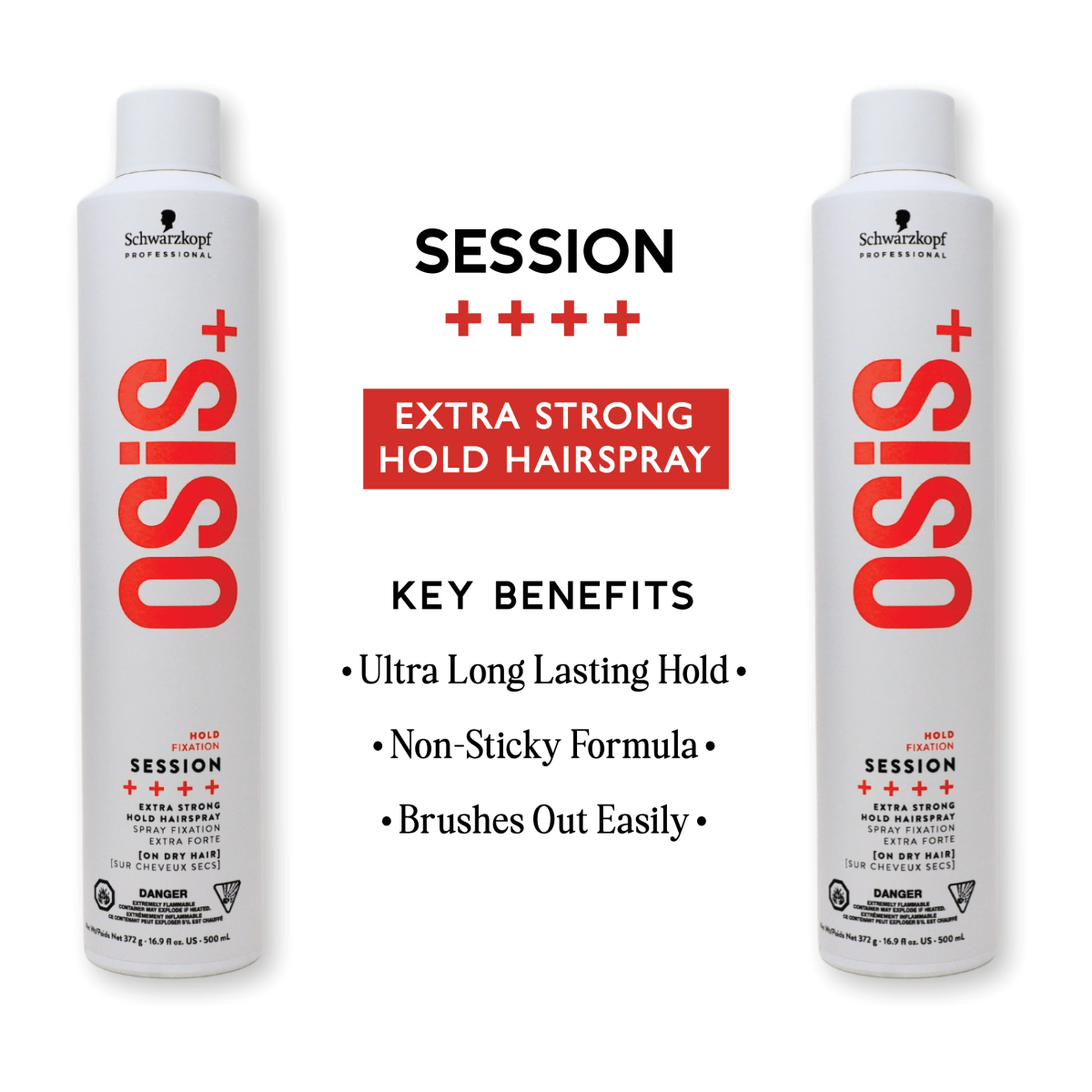 SCHWARZKOPF - OSIS+_OSiS+ 3 Session Extreme Hold Hairspray_Cosmetic World