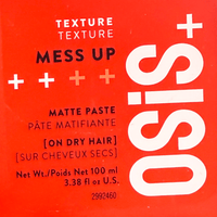 Thumbnail for Schwarzkopf - Osis+_OSiS+ Mess Up Matte Paste_Cosmetic World