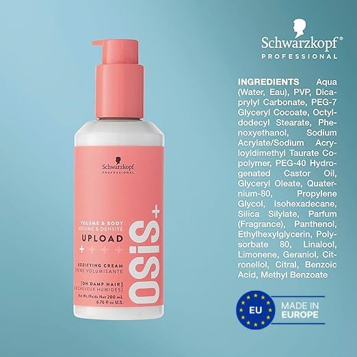 Schwarzkopf - Osis+_OSIS+ Upload Volume Cream_Cosmetic World