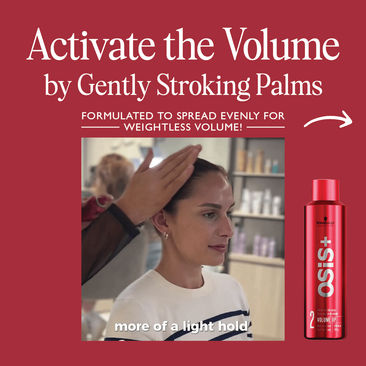 SCHWARZKOPF - OSIS+_OSiS+ Volume Up Volume Booster Spray | BOGO!_Cosmetic World