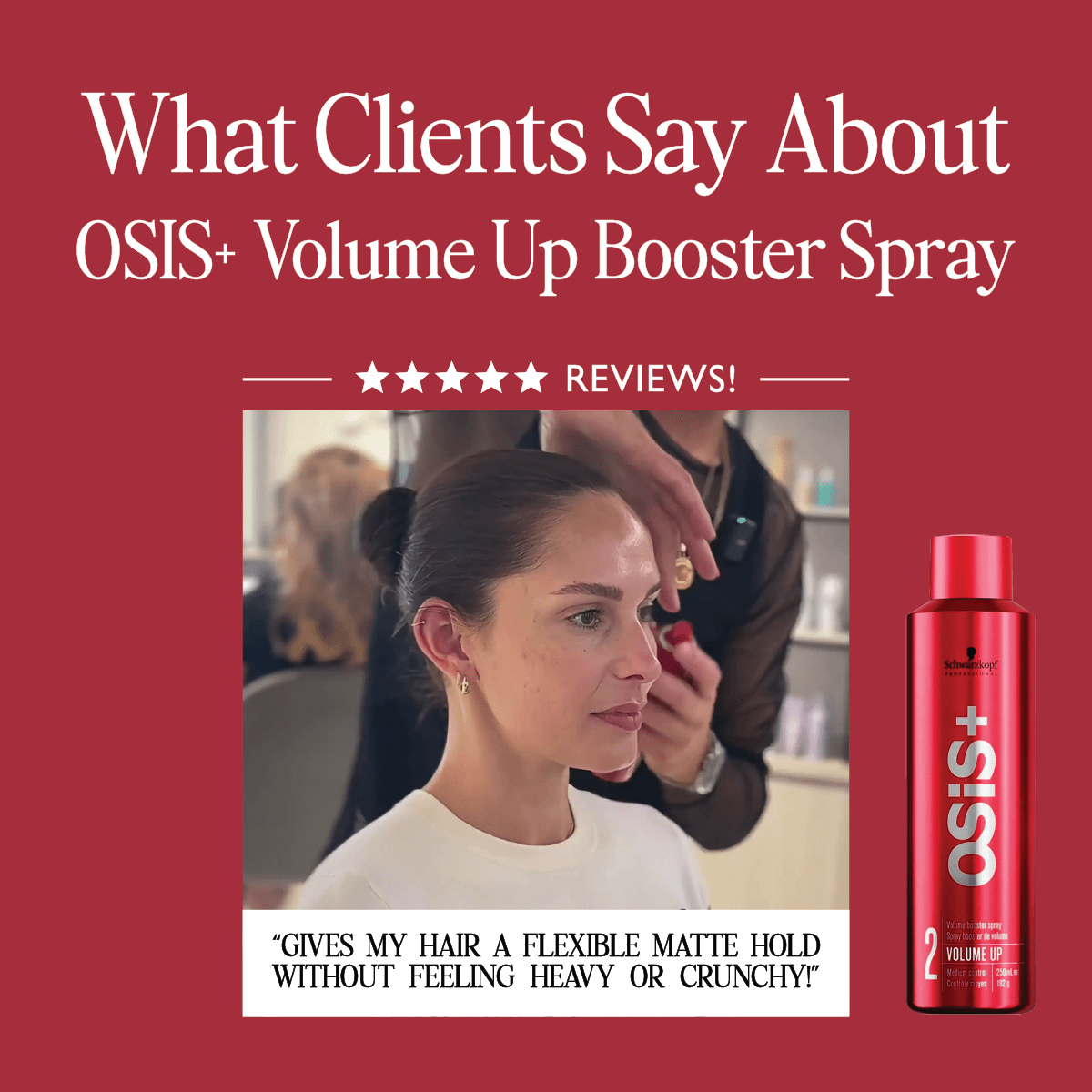 SCHWARZKOPF - OSIS+_OSiS+ Volume Up Volume Booster Spray | BOGO!_Cosmetic World
