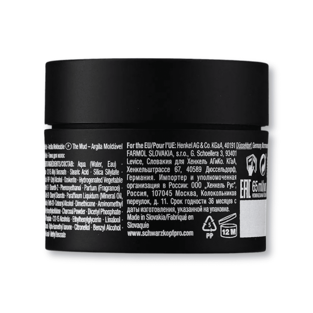 SCHWARZKOPF - OSIS+ SESSION LABEL_Session Label The Mud_Cosmetic World
