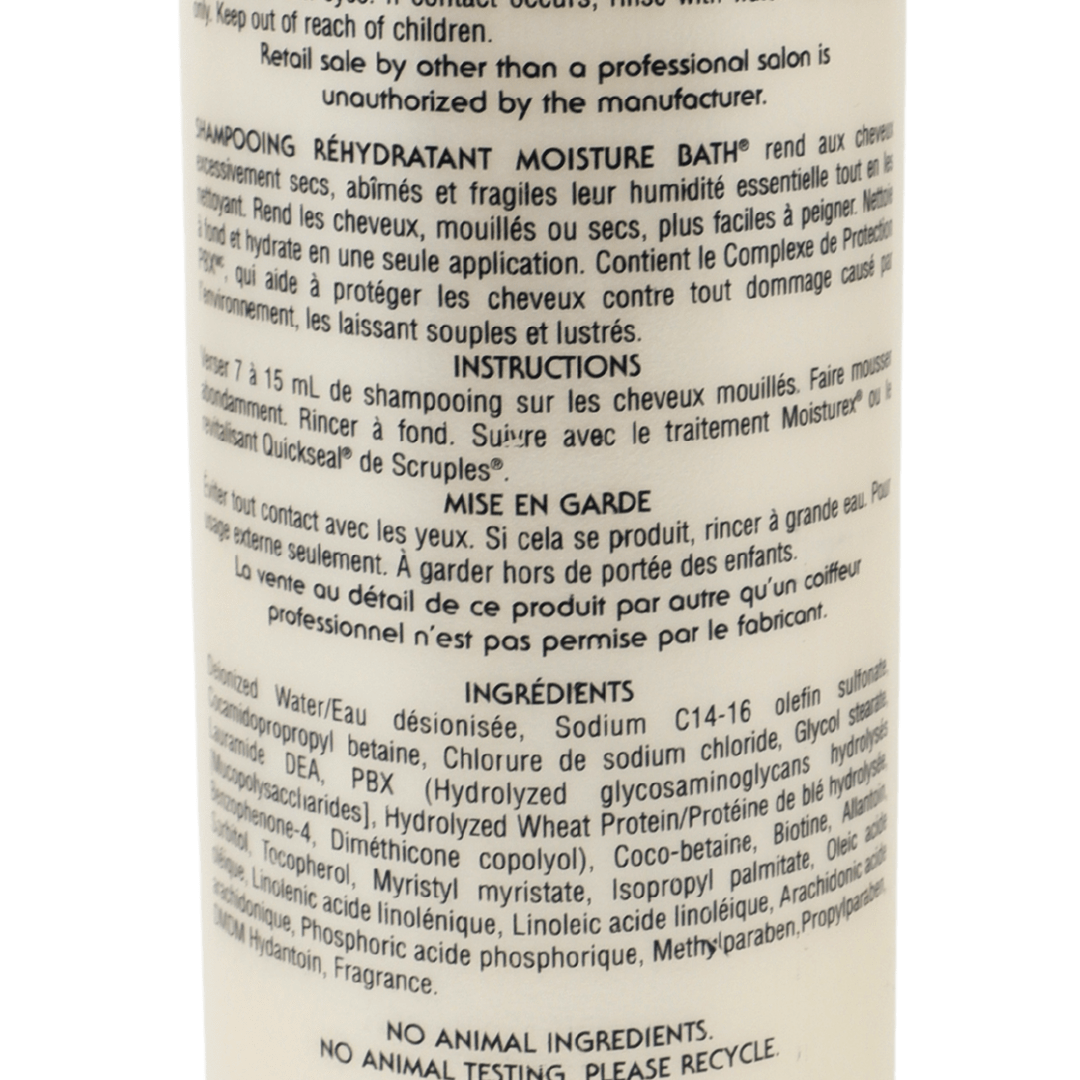 Scruples_Moisture Bath Moisture Replenishing Shampoo_Cosmetic World