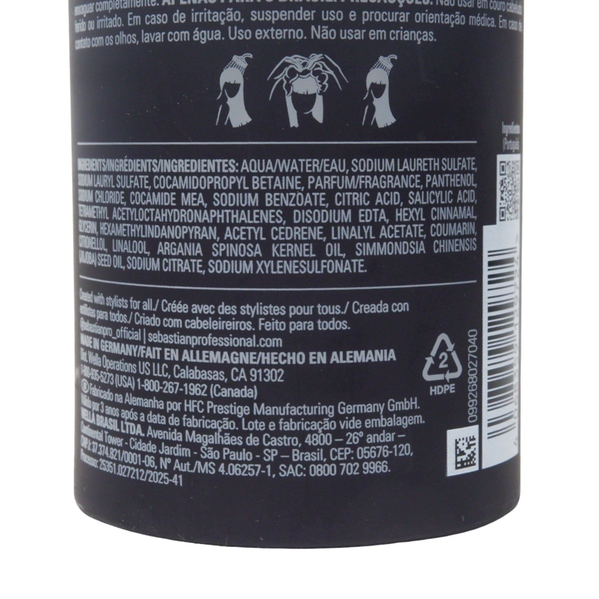 Sebastian_Dark Oil Silky Shine Shampoo_Cosmetic World