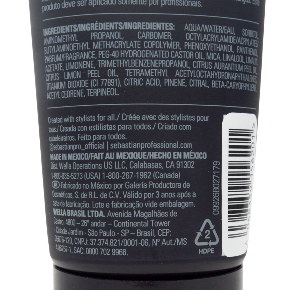 Sebastian_Gel Forte Shimmering Strong Hold Hair Gel_Cosmetic World