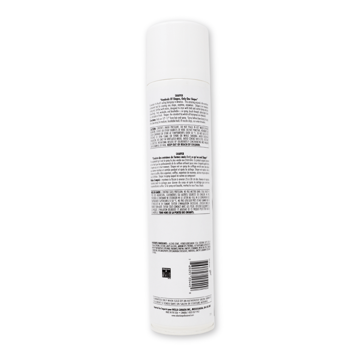 SEBASTIAN_Shaper Brushable Styling Hairspray_Cosmetic World