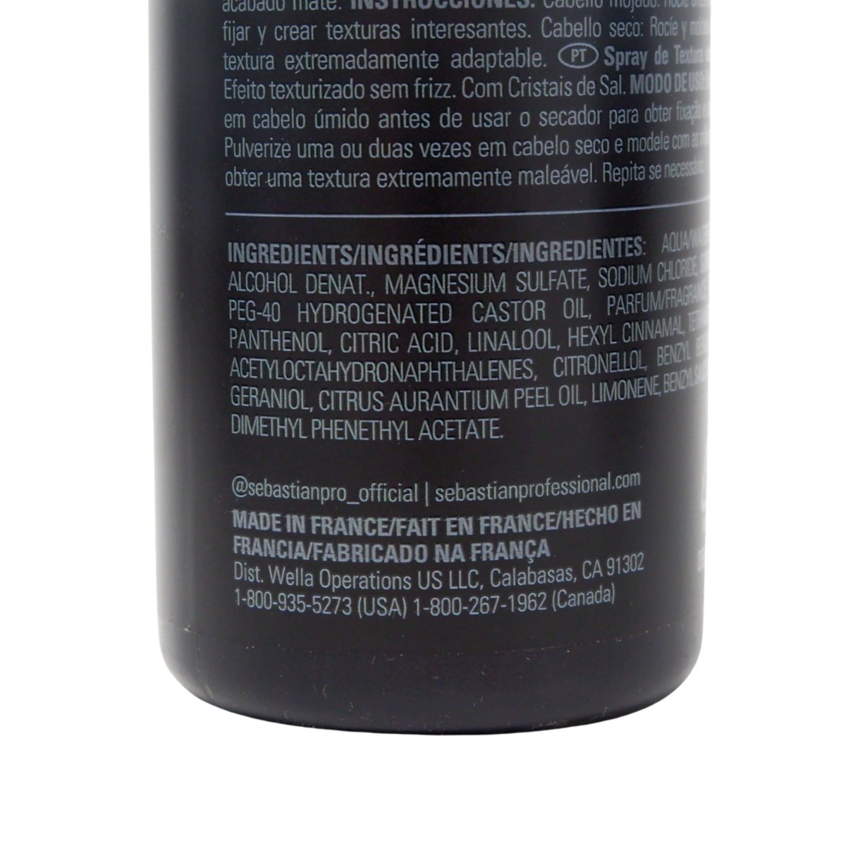 Sebastian_Texture Maker Matte Finish Texture Spray_Cosmetic World