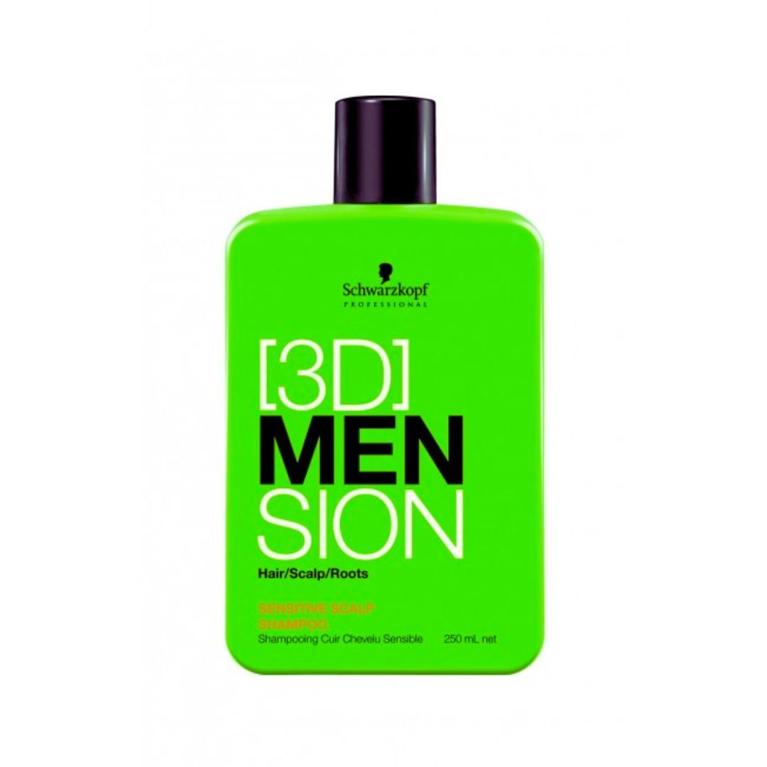 SCHWARZKOPF - 3D Men Sion_Sensitive Scalp shampoo_Cosmetic World