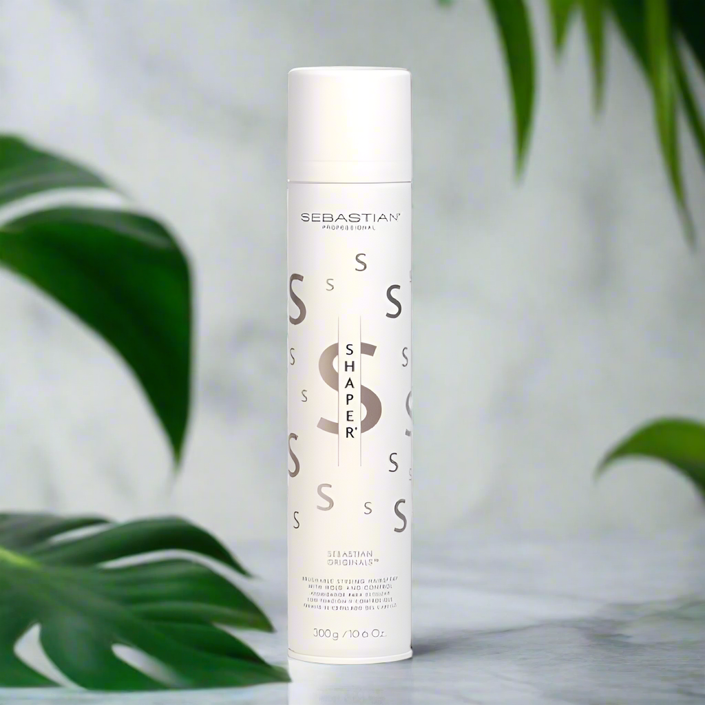 Spray de cabelo modelador com escova Shaper