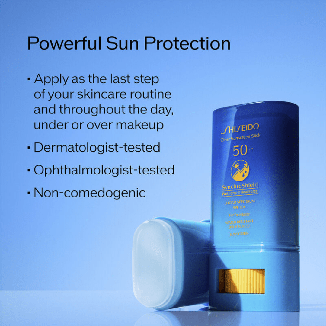 Shiseido_Clear Sunscreen Stick SPF 50+_Cosmetic World