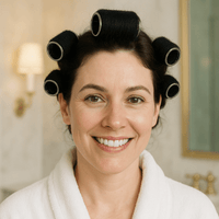 Thumbnail for Shuang Qiao_Brush Hair Rollers With Pins - 3.2cm/1.25