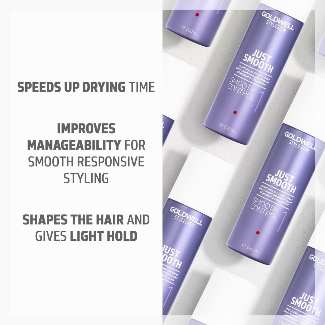 GOLDWELL_Smooth Control Smoothing Blow Dry Spray_Cosmetic World