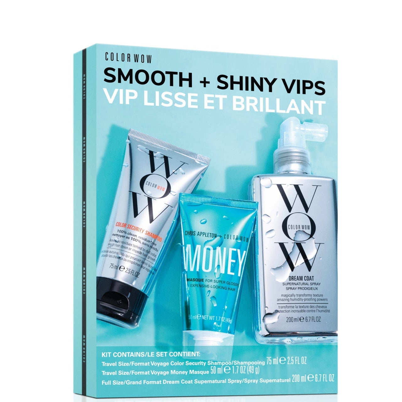 COLOR WOW_Smooth + Shiny VIPs Hair Care Set_Cosmetic World