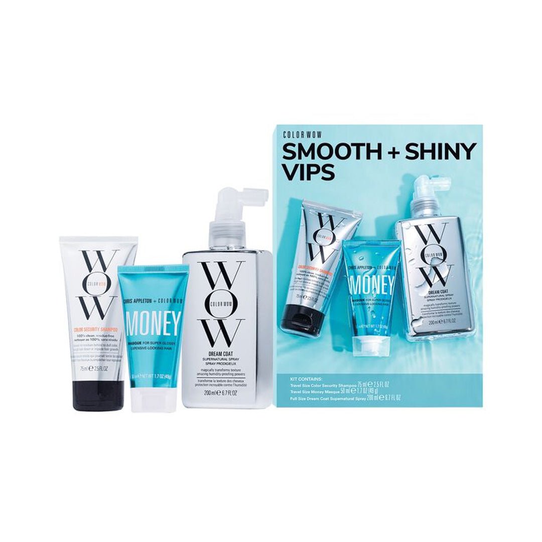 COLOR WOW_Smooth + Shiny VIPs Hair Care Set_Cosmetic World