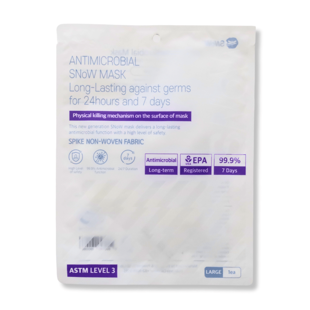 SNOW_Antimicrobial ASTM Level 3 Mask_Cosmetic World