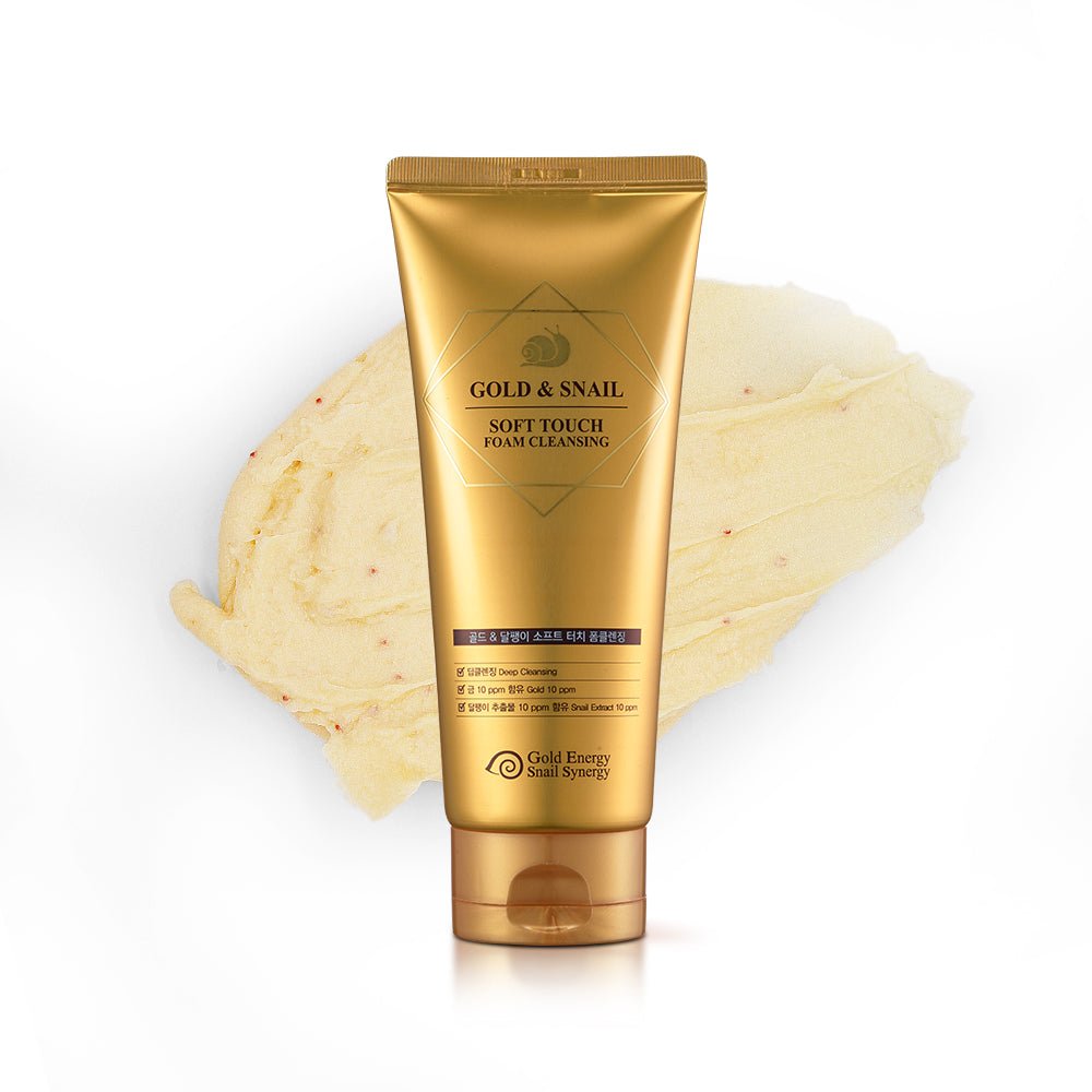 GOLD ENERGY SNAIL SYNERGY_Soft Touch Foam Cleansing_Cosmetic World