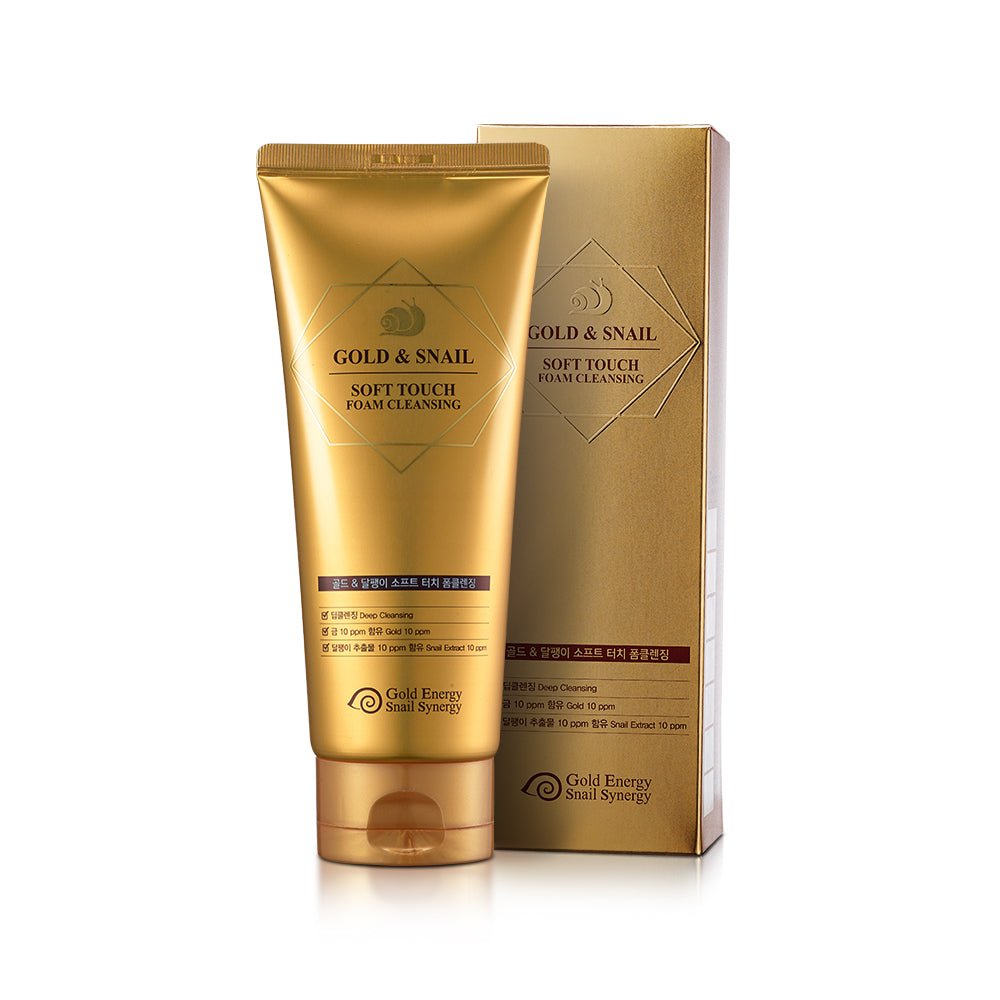 GOLD ENERGY SNAIL SYNERGY_Soft Touch Foam Cleansing_Cosmetic World