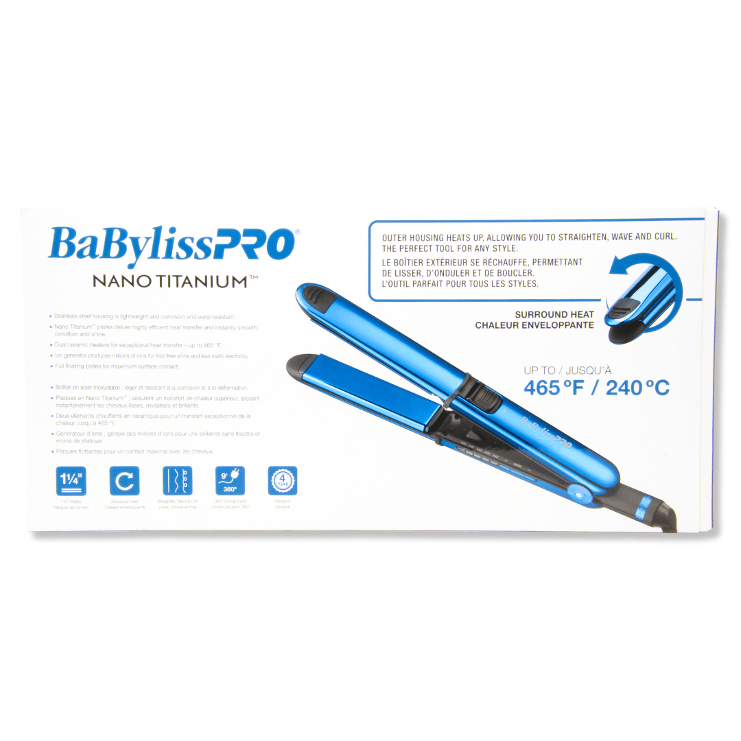 BABYLISS PRO_Stainless Steel Flat Iron_Cosmetic World