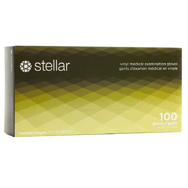STELLAR_Vinyl Medical Examination Gloves_Cosmetic World
