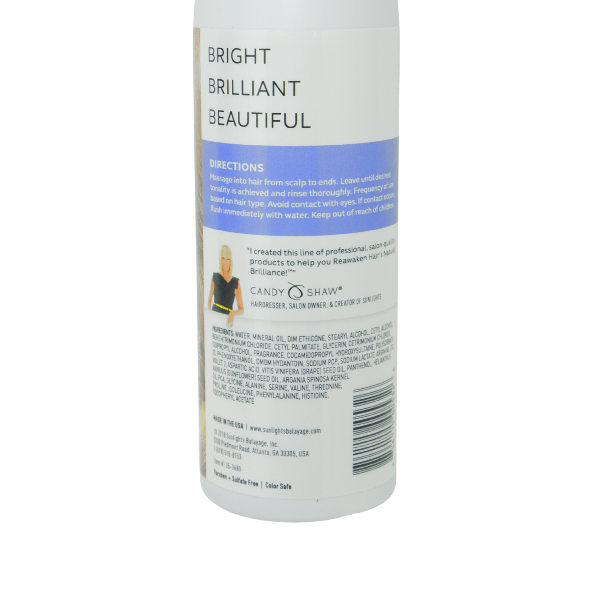 SUNLIGHTS_Toning Shampoo_Cosmetic World