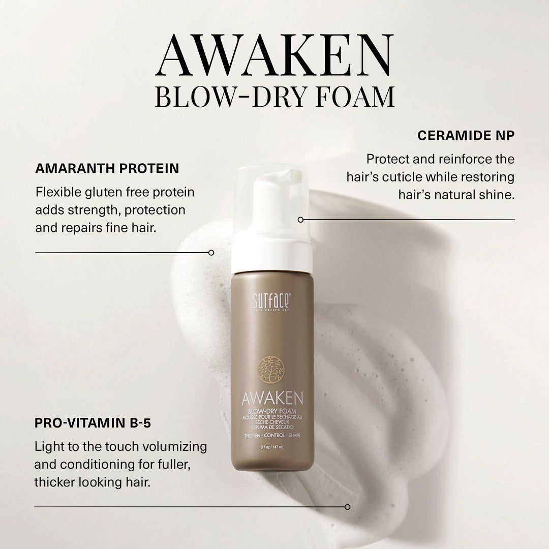 SURFACE_Awaken Blow - Dry Foam_Cosmetic World