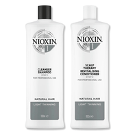 Thumbnail for NIOXIN_System 1 Natural Hair Light Thinning Shampoo & Conditioner Set_Cosmetic World