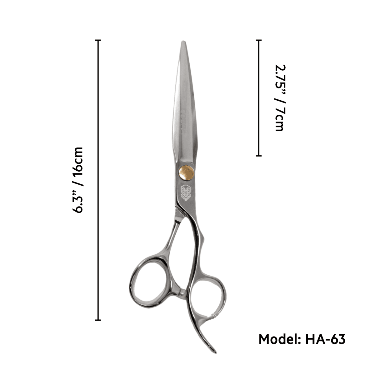 Takano_Professional Hair Cutting Scissors HA - 63 - 6.3" / 16cm_Cosmetic World