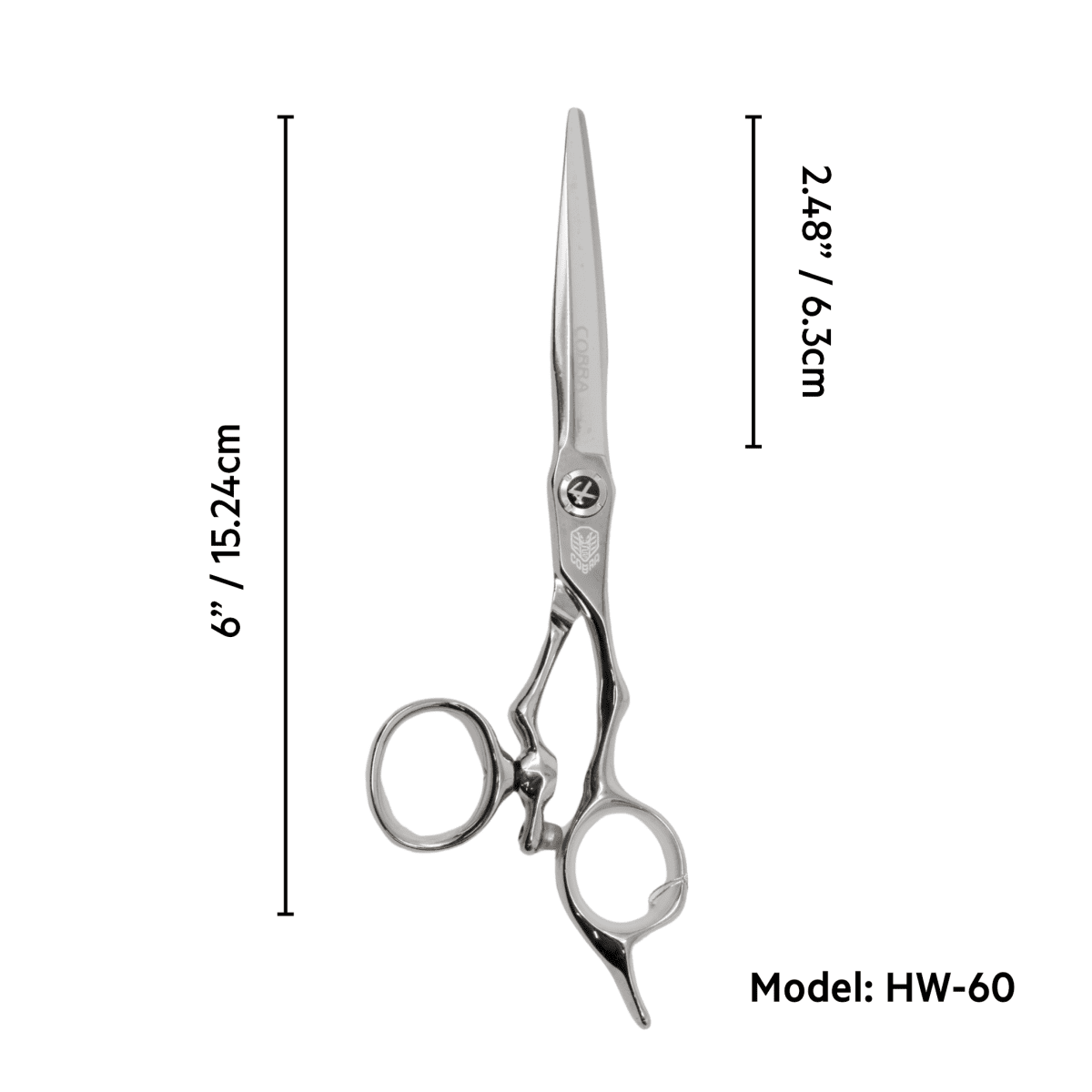 Takano_Professional Hair Swivel Cutting Scissors HW - 60 - 6" / 15.24cm_Cosmetic World