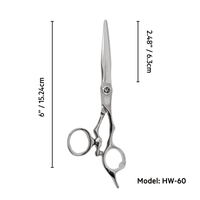 Thumbnail for Takano_Professional Hair Swivel Cutting Scissors HW - 60 - 6