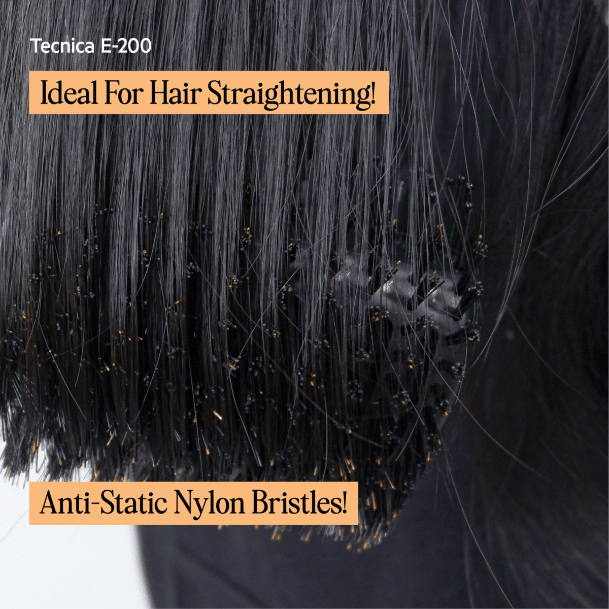 TECNICA_Boar Bristle Anti Static E - 200_Cosmetic World