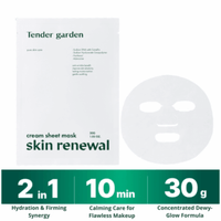 Thumbnail for Tender Garden_Skin Renewal Cream Sheet Mask_Cosmetic World