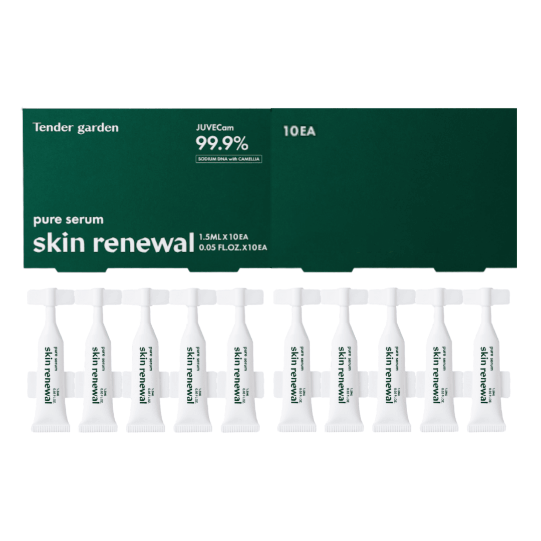 Tender Garden_Skin Renewal Pure Serum Pack_Cosmetic World