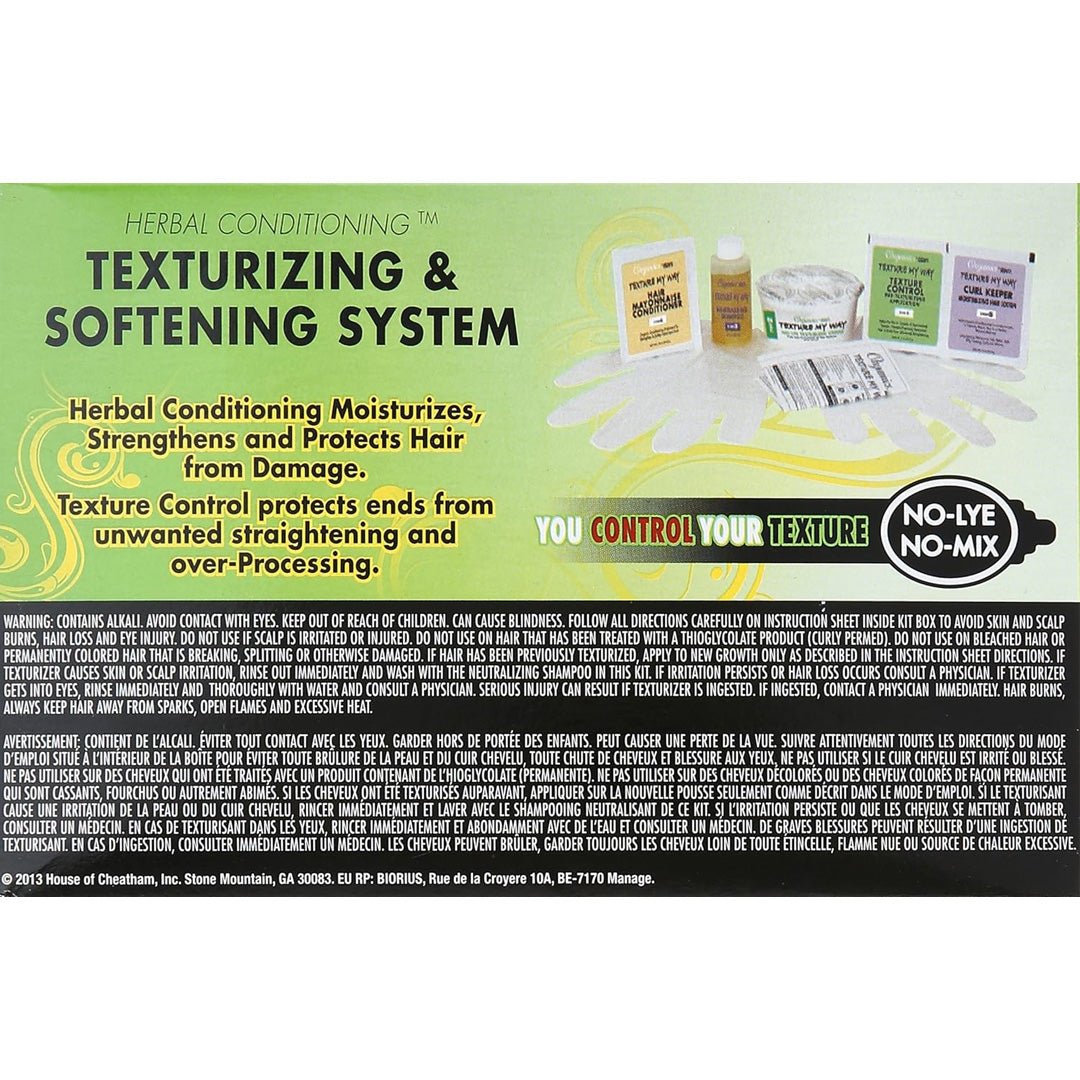 Texture My Way_Herbal Conditioning Texturizing & Softening System_Cosmetic World