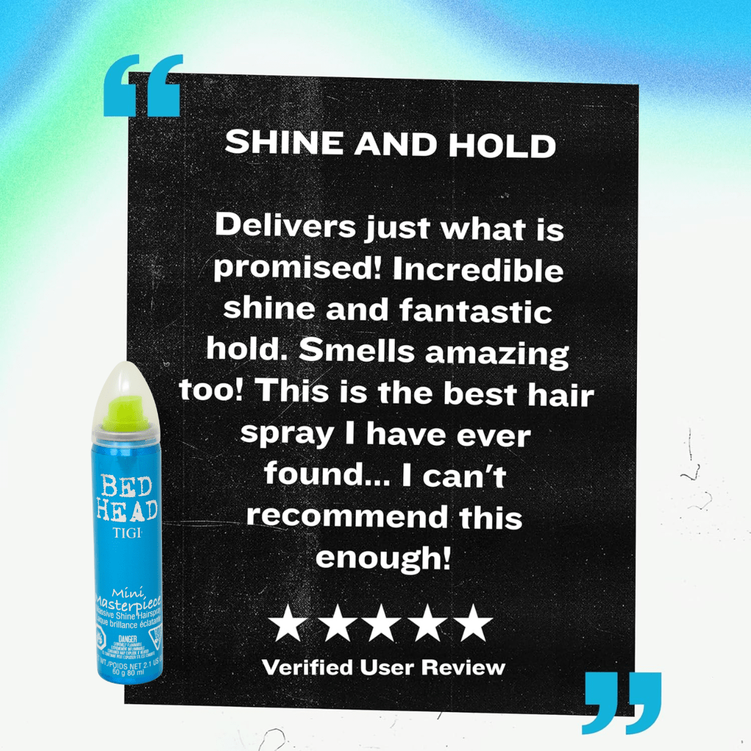 Tigi_Bed Head Mini Masterpiece Shine Hairspray_Cosmetic World