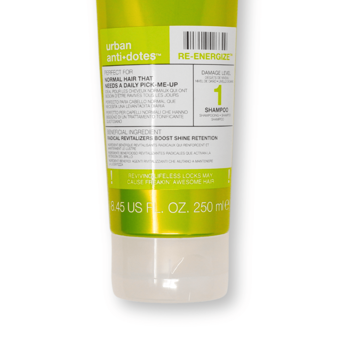 TIGI - BEDHEAD_Urban Antidote Re - energize Shampoo_Cosmetic World